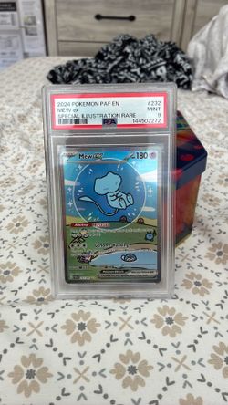 Paldean Fates Mew EX PSA 9 $850 obo