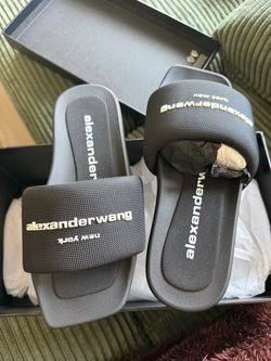 Alexander Wang New York Slide Sandals