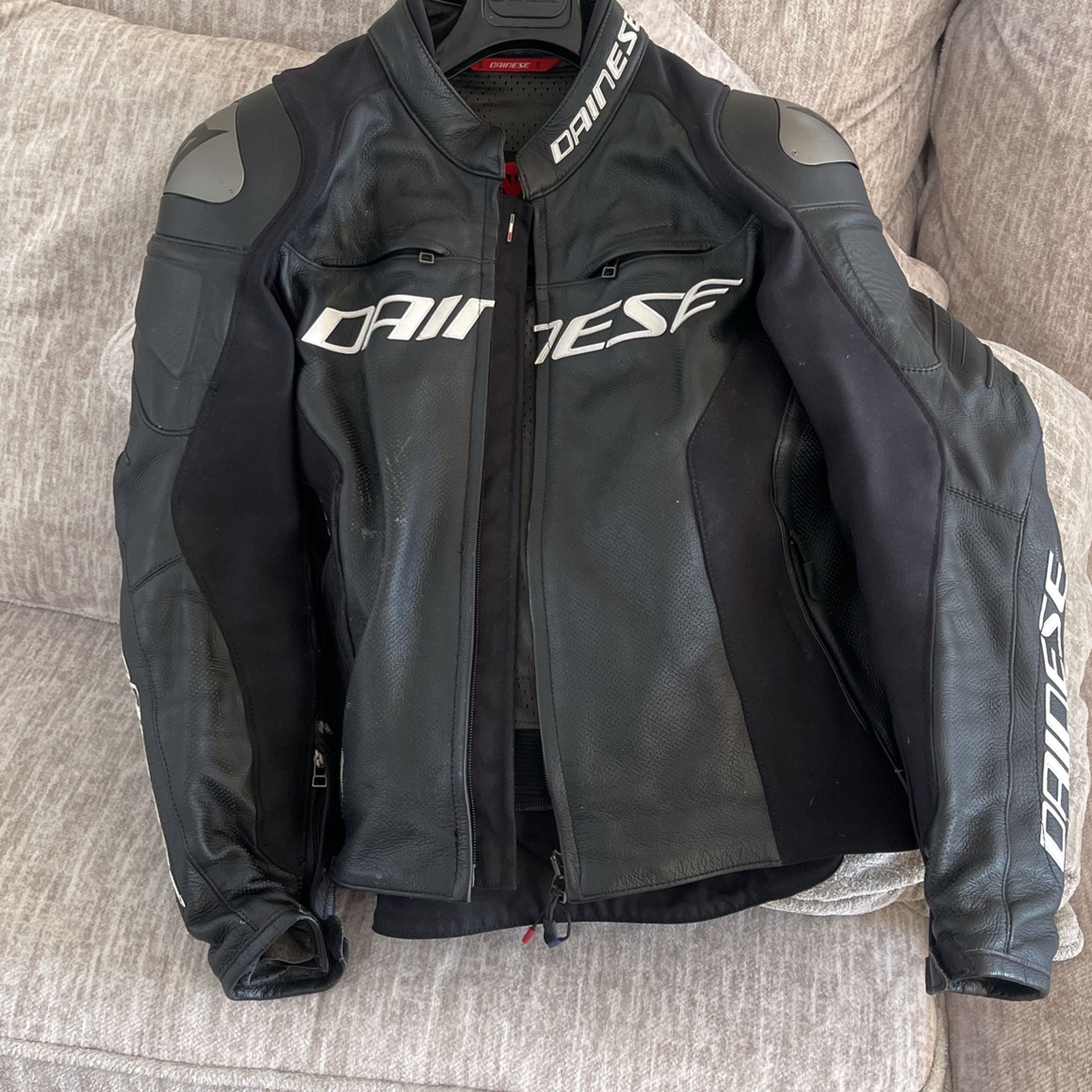 Dainese Leather Jacket Size 48