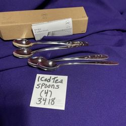 Princess House Tea Spoons Set Of 4