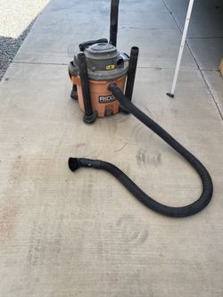RIDGED Wet And Dry Vacuum 50 Dollars