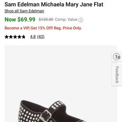 Sam Edelman Sparkling Flats 