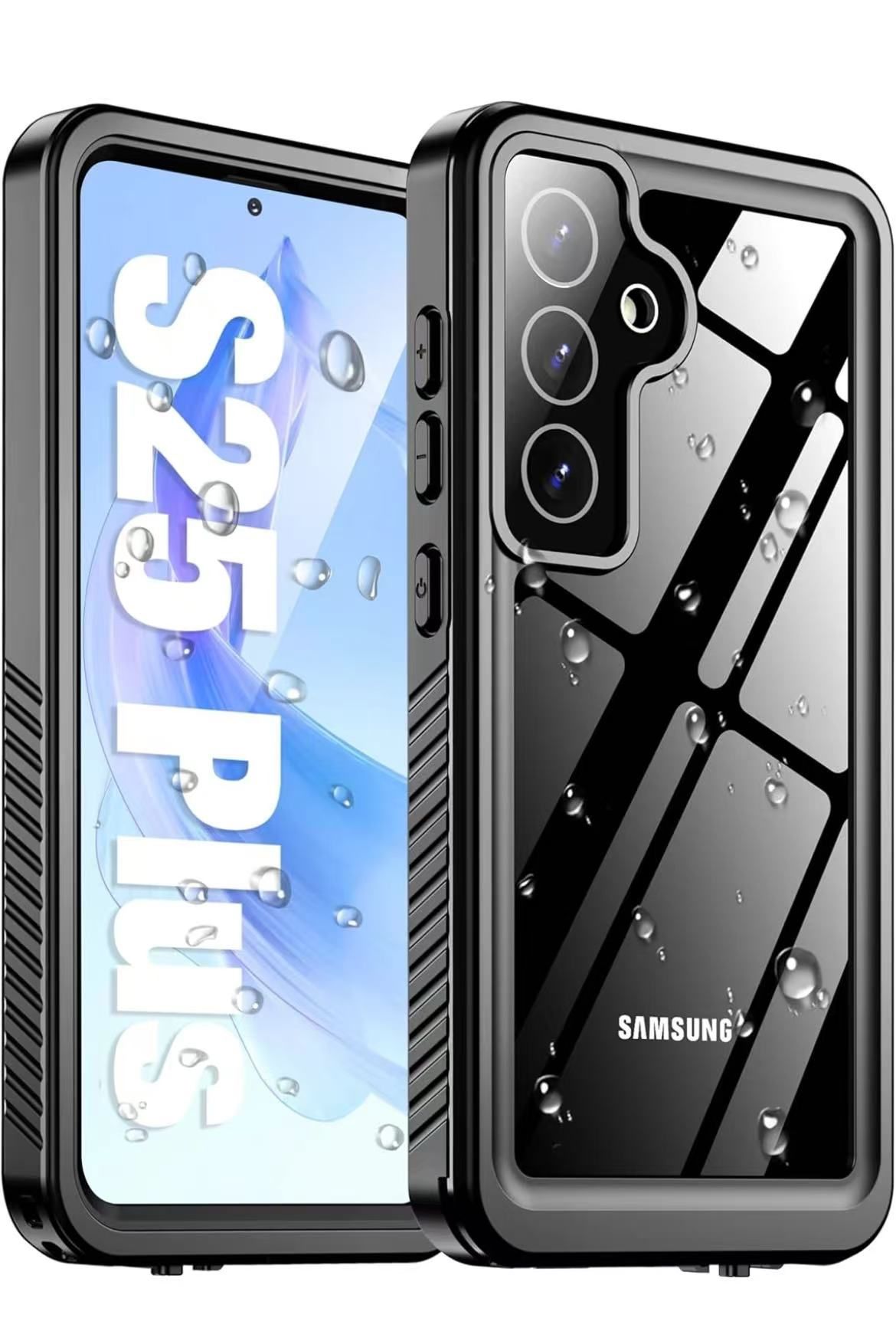 Samsung Galaxy S25 Plus+ Case Waterproof [IP68 Underwater][Built-in Screen & Lens Protector][12FT Shockproof][360° Full Body ]Heavy Duty Protective Ph