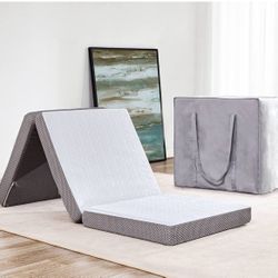 Foldable Mattress 4 Inch Folding Mattress Queen Size 