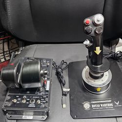 Thrustmaster Warthog Hotas Flight Stick/Throttle 