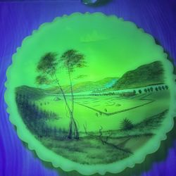 Rare Fenton Uranium “Mound Builders Earth Works 1788” Limited Edition 