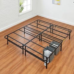 NEW** Fordable 14’’ High Queen Metal Bed Frame . Sturdy Steel.