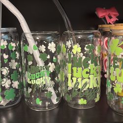 ST PATRICKS DAY CAN CUPS