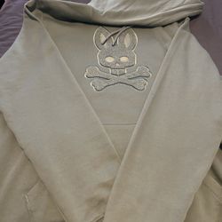 PSYCHO BUNNY GREEN HOODIE 