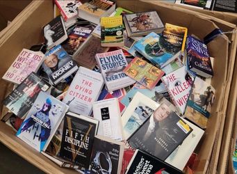 FREE BOOKS!!!!! 5 large boxes of books