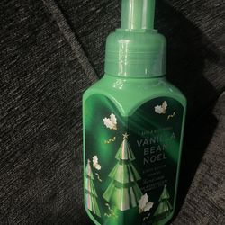 New Bath & Body Works Vanilla Bean Noel  Foaming Hand Soap