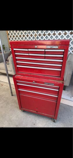 Craftsman Two-Piece Rolling Tool Chest
