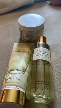 Cucumber and green tea Victoria secret set new