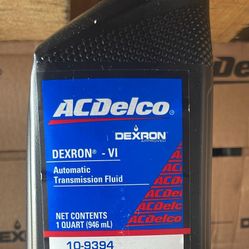 Acdelco Dexron Vi Transmission Fluid 6 Quarts