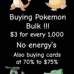 Buying Pokemon