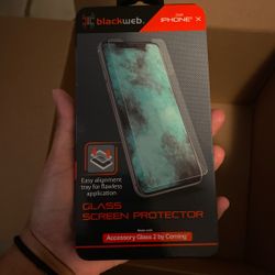 Glass Screen Protector For iPhone X