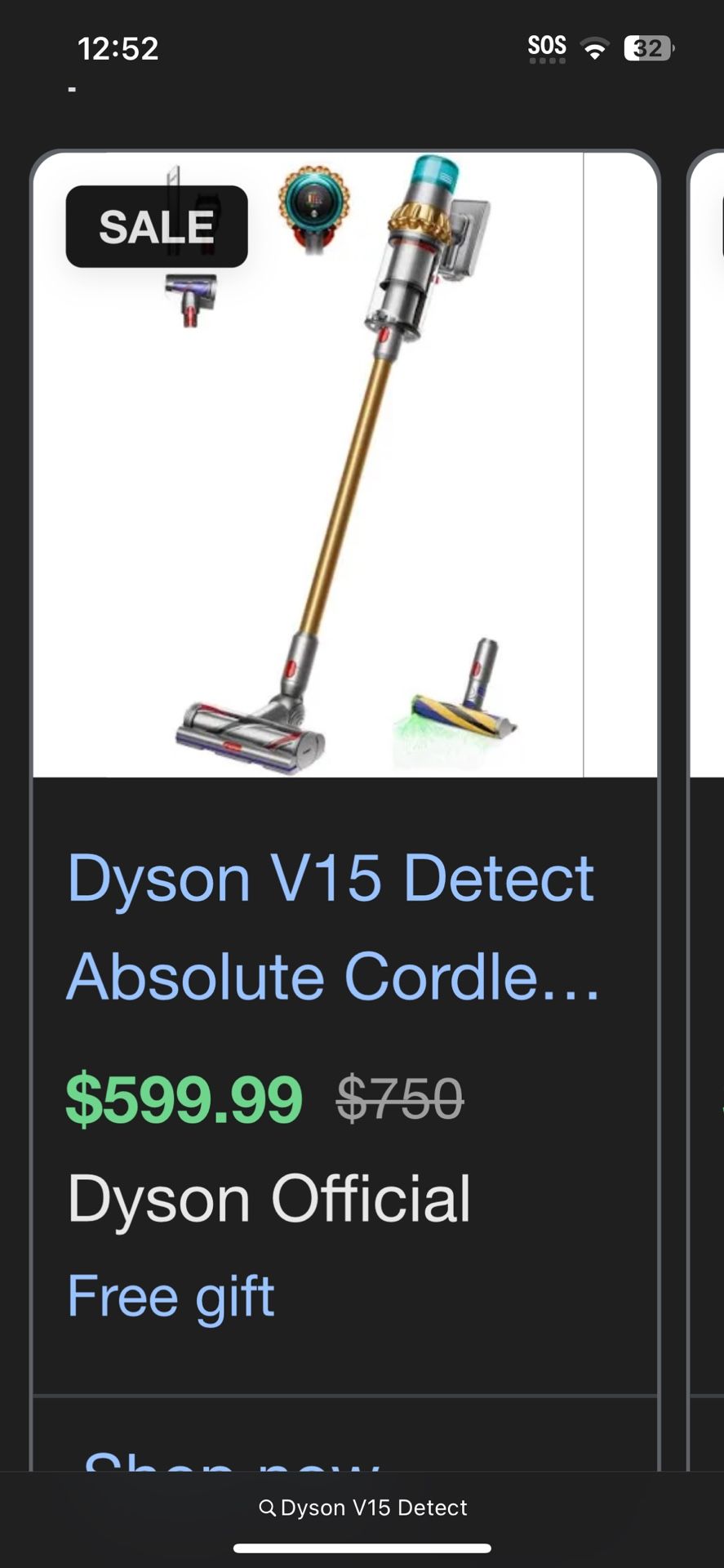 Dyson V15