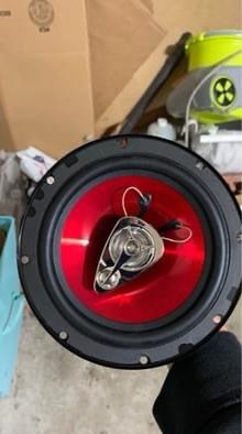 Boss Speaker + Bose subwoofer