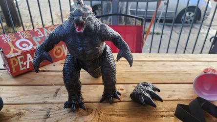 Godzilla RC - blows smoke and moves.