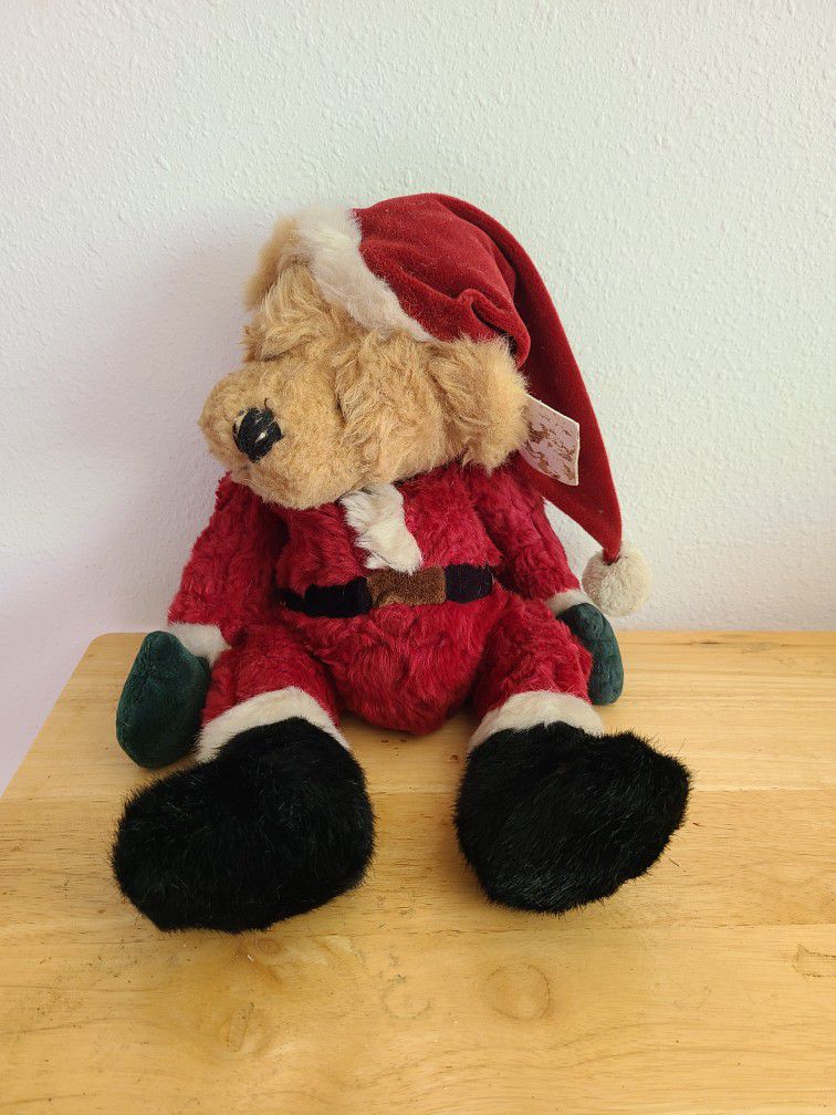 Bear Teddy Kris Plush Russ Santa Teddy Bear 16"
