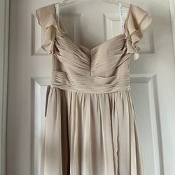 AZAZIE Cream Sun, Flow Dress