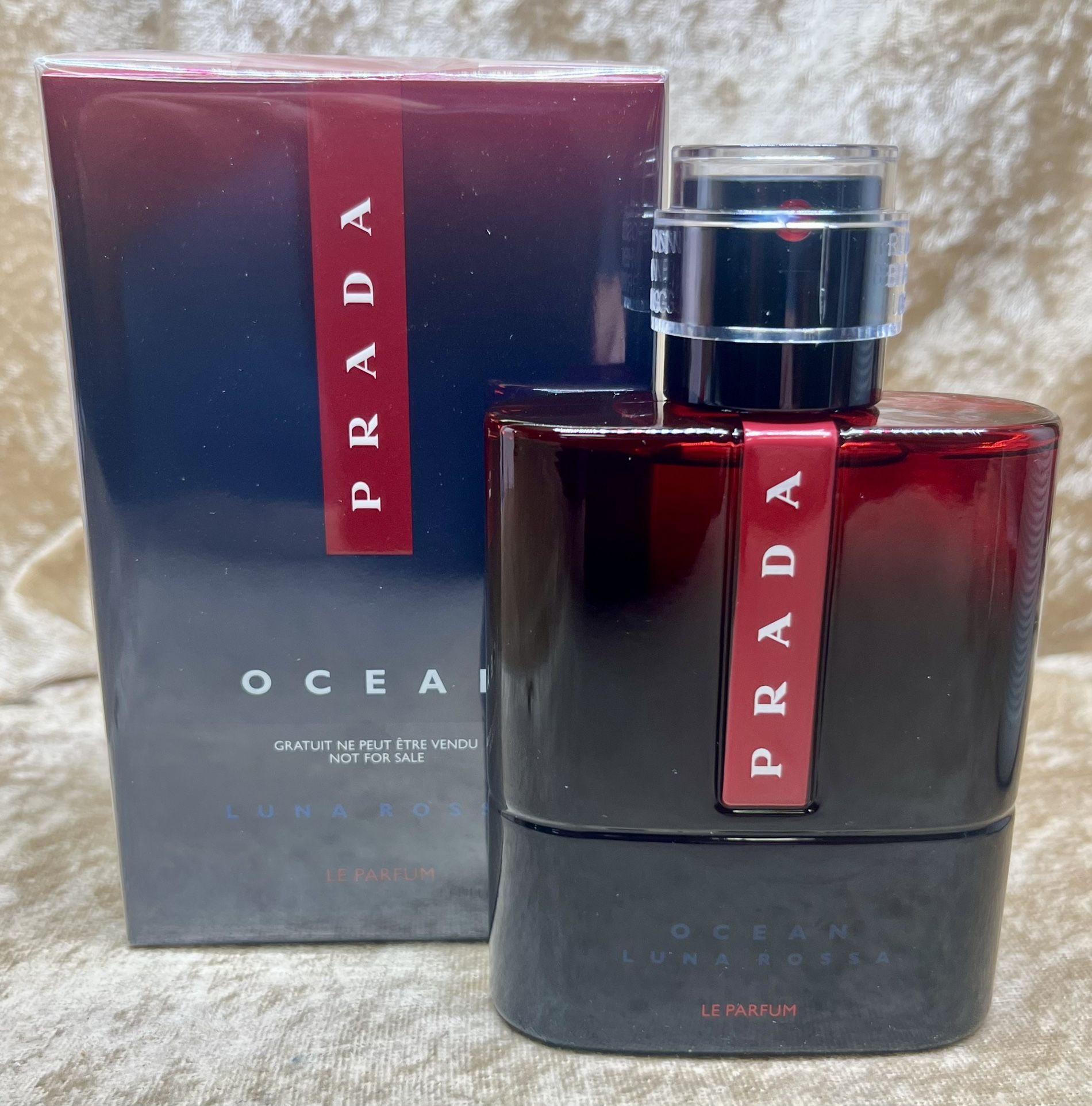 Prada Ocean Luna Rossa For Men Le Parfum 3.3 Fl. Oz./100 Ml. Sealed Box Refillable Bottle