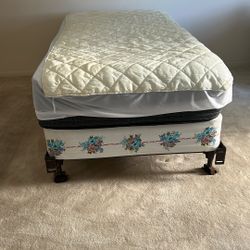 Single Bed, Matches Frame And Boxspring