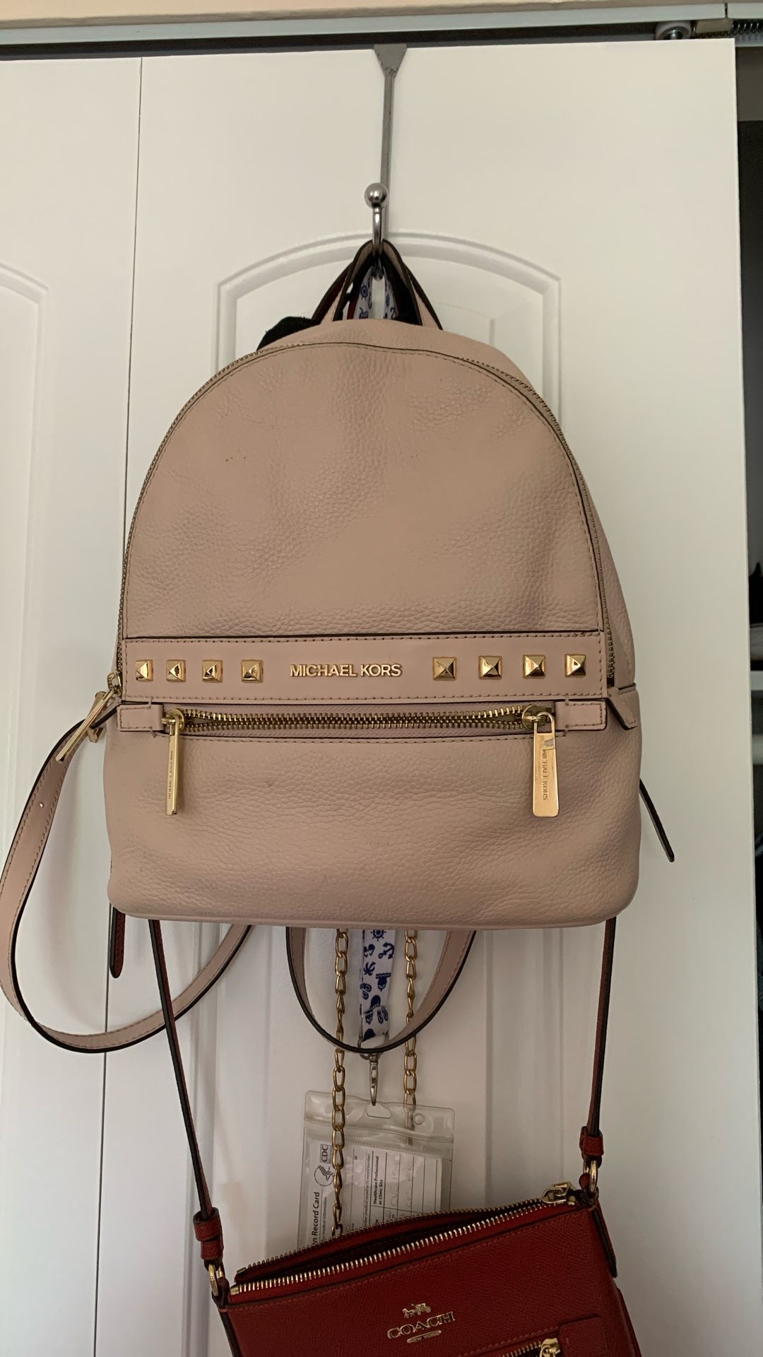 Previously Loved A Lot Michael Kors Backpack And Wallet