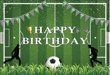Soccer Birthday Banner