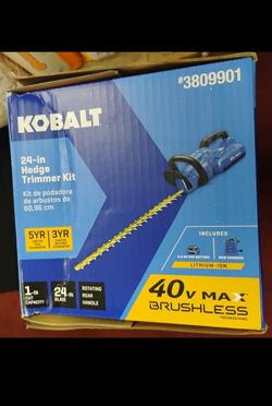 Kobalt Hedge Trimmer Kit (contact info removed) NEW