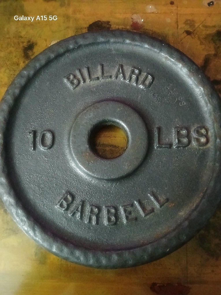 Billard 10lb Weight Plate