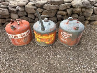 Vintage Gas Cans
