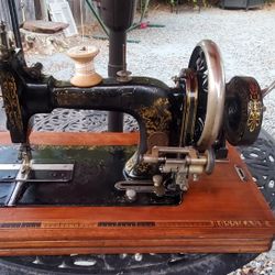Antique Frister And Rossman Sewing Machine 