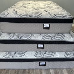 Full Bamboo Plush Comfort Europillow Top 12inch Matres!!