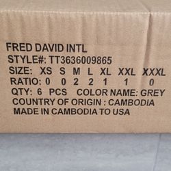 6 Pieces Time & Tru Womens Denim Overshirt In Sealed Shippers Box Various Sizes Reseller flea market