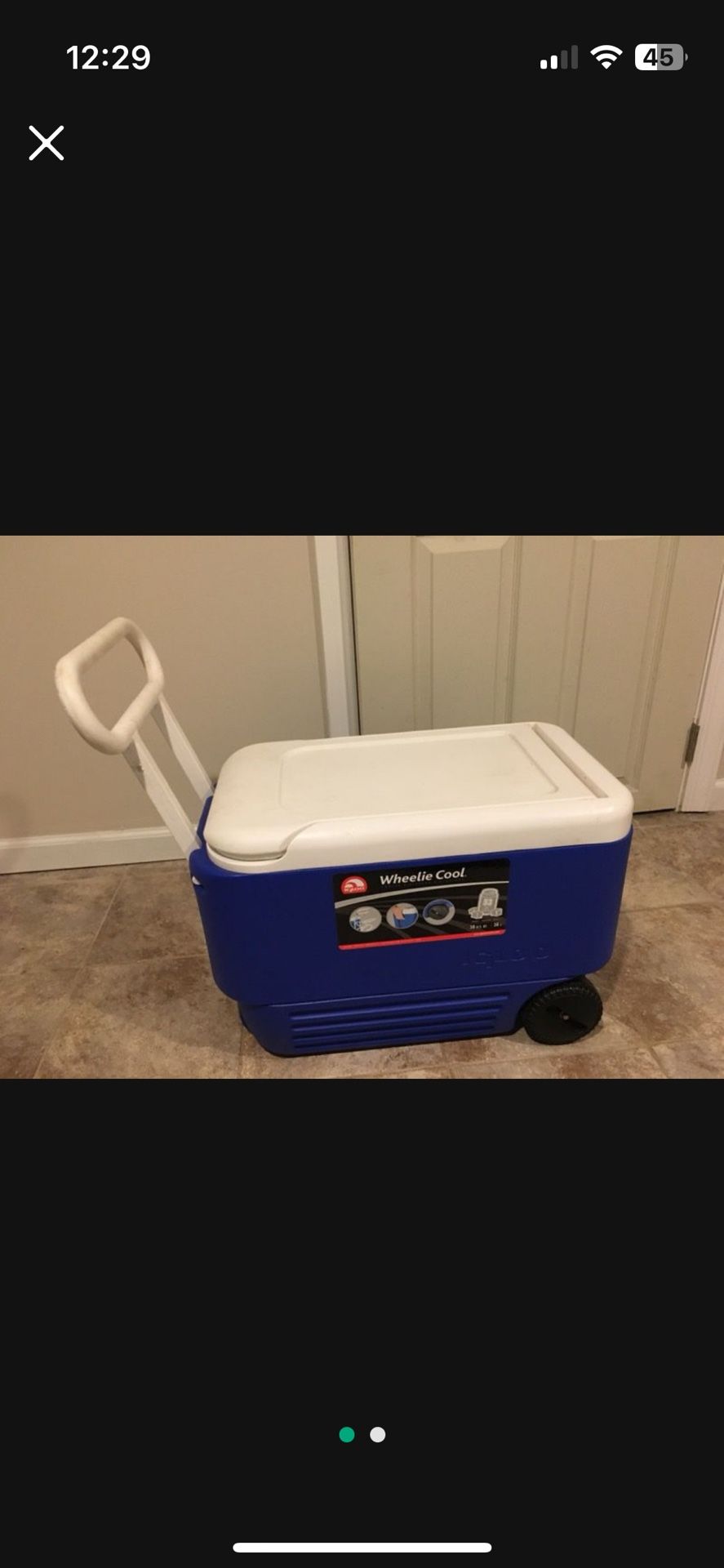 Igloo wheelie cool 38 QT