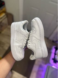 Air Force One Triple White Used Size 5W (3.5Y) No box