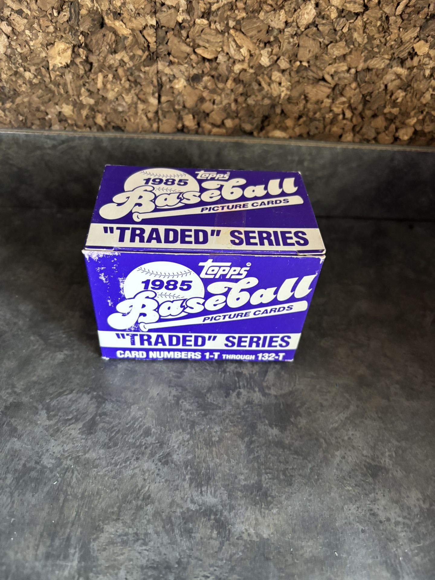 1985 Topps Traded Baseball Card Factory Set 1-132