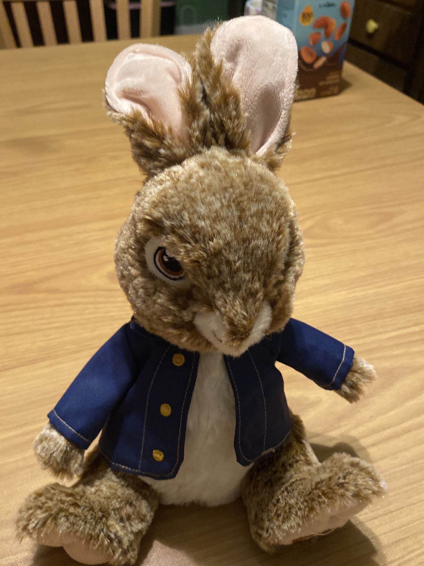 Dan Dee Peter Rabbit The Movie 2021 Sitting Plush Stuffed Animal Bunny