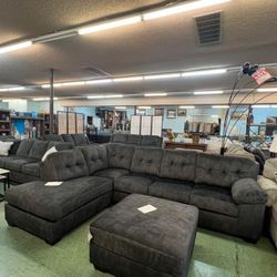 Sectional In Stock For Immediate Delivery 