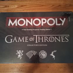 New, Sealed In Box, Monopoly, Limited EDITION, GAME OF THRONES