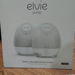 Elvie Double Breastfeeding Pump Hardly Used