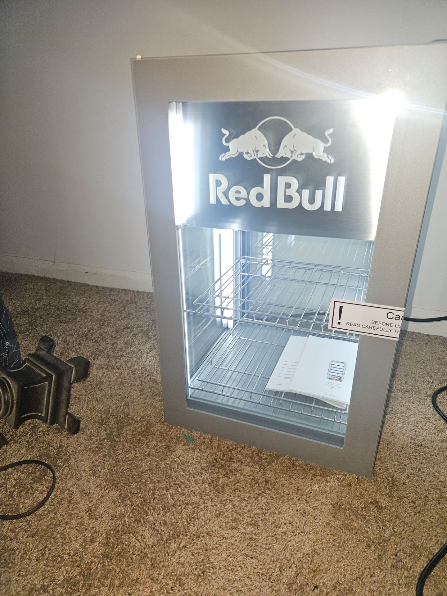 Red Bull Glass Cooler