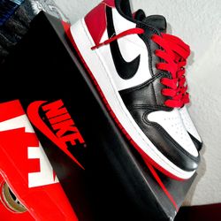 Jordan 1 Low Og Black Toe Gs