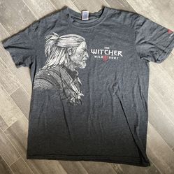 2014 The Witcher 3 Wild Hunt T-shirt Size Large Limited Edition
