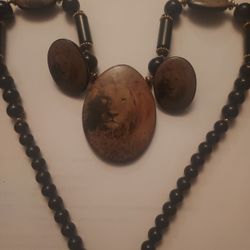 Necklace And Earrings 