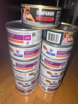 13 canned cat food