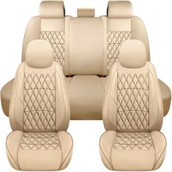 *NEW* NS Yolo Car Seat Covers Universal Full Set Beige