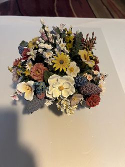 Thomas Kinkade 50 Flower Boquet