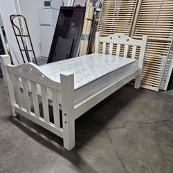 Twin Bed And Mattress 